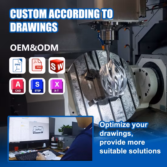 Customized Precision Metal Aluminum Parts Anodized CNC Aluminum Parts Machining